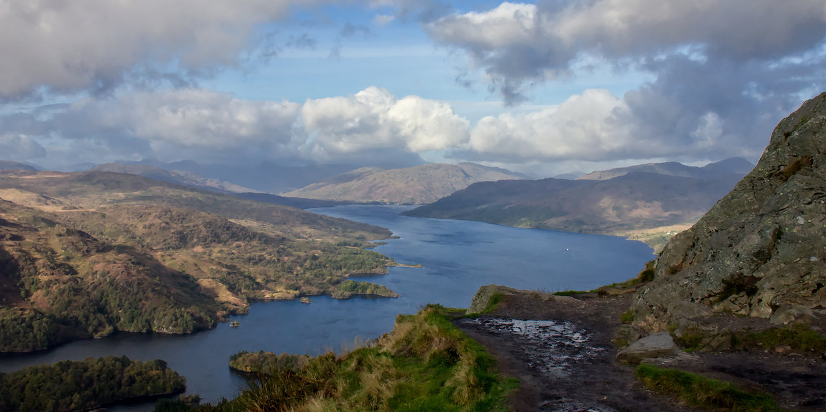 Loch Katrine from Ben A'An